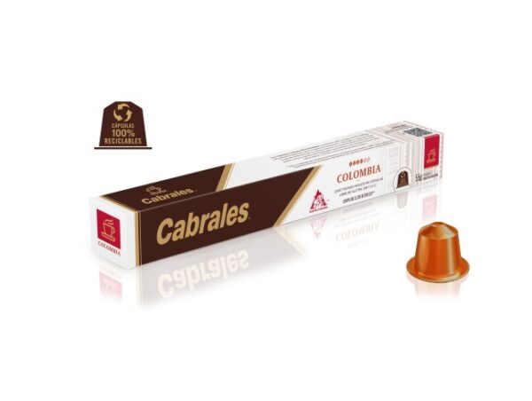 CAPSULAS ALUMINIO COLOMBIA 10X5.5 GRAMOS CABRALES
