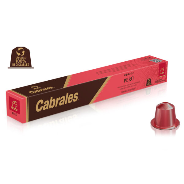 CAPSULAS ALUMINIO PERU 10X5.5 GRAMOS CABRALES